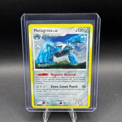 Metagross Pokemon D+P Legends Awakened 010/146 Holo Rare HP - Image 1