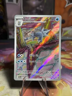 Arctibax 209/193 Sv02: Paldea Evolved Holo Pokemon TCG Illustration Rare - Image 1
