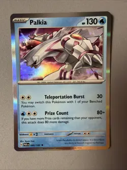 Pokemon TCG * Paradox Rift * 40/182 Palkia Holo Rare * FRESH PK - Image 1