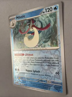 Pokemon TCG * Paradox Rift * 36/182 Milotic REVERSE HOLO Rare * FRESH PK - Image 2