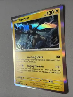 Pokemon TCG * Paradox Rift * 66/182 Zekrom Holo Rare * FRESH PK - Image 2