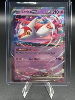 Pokemon Surging Sparks Latias ex 076/191 Double Rare - Image 1