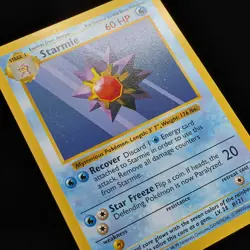 Pokemon TCG - Starmie 64/102 Base Set Shadowless WOTC 1999 - EXC/NM - Image 1