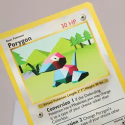Pokemon TCG - Porygon 39/102 Base Set Uncommon Shadowless WOTC 1999 - NM - Image 1