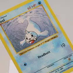 Pokemon TCG - Seel 41/102 Base Set Uncommon Shadowless WOTC 1999 - NM/EXC - Image 1