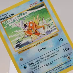Pokemon TCG - Magikarp 35/102 Base Set Uncommon Shadowless WOTC 1999 - NM - Image 1
