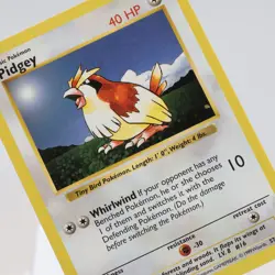 Pokemon TCG - Pidgey 57/102 Base Set Common Shadowless WOTC 1999 - EXC/NM - Image 1