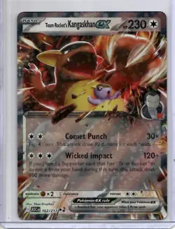 Team Rocket's Kangaskhan ex 162/217 Rare Pokemon Ascended Heroes - Image 1