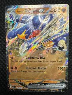 Cynthia’s Garchomp ex 111/217 Double Rare - Pokemon TCG Ascended Heroes - NM - Image 1