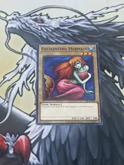 Yugioh Enchanting Mermaid Common LOB - Image 1