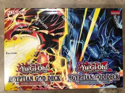 Konami Yu-Gi-Oh! Egyptian God Deck Display 8 Decks Brand New Sealed Unlimited 83717853091 - Image 1