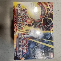 Konami Yu-Gi-Oh! Egyptian God Deck Display 8 Decks Brand New Sealed Unlimited 83717853091 - Image 1