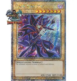 Yugioh! 1x Dark Magician RA04-EN001 Quarter Century Secret Rare 1st Ed NM - Image 1