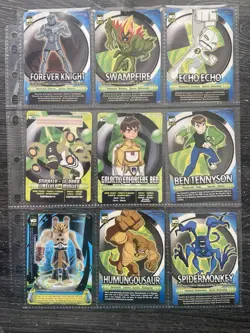 Ben 10 Alien Force Bundle Of Trading Cards & Pogs - Image 2