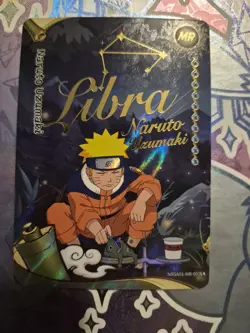 Naruto Uzumaki MR Trading Card Series 1 Heaven Scroll English NRSA01-MR-001L4 - Image 1
