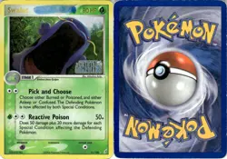 Swalot 11/100 - EX Crystal Guardians Reverse Holo Stamped Pokemon Card HP - Image 1
