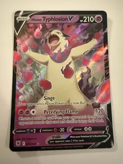 Hisuian Typhlosion V 053/189 Ultra Rare Pokemon Card – Astral Radiance - Image 1