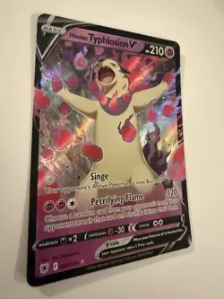 Hisuian Typhlosion V 053/189 Ultra Rare Pokemon Card – Astral Radiance - Image 2