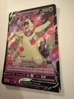 Hisuian Typhlosion V 053/189 Ultra Rare Pokemon Card – Astral Radiance - Image 3
