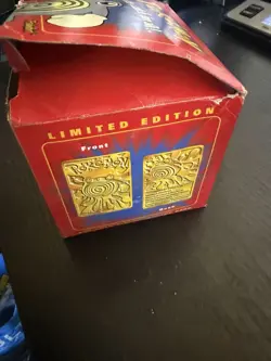 1999 Pokemon 23K Gold Plated Poliwhirl Card w/ Pokeball & Box Sealed - Image 2