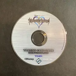 Kingdom Hearts Trading Card Game Instructional DVD - Disc Only - No Scratches - Image 1