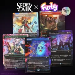 MTG Secret Lair x Furby : Furbys The Gathering Confetti Foil Edition - Image 1