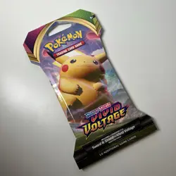 Pokemon TCG: Sword and Shield Vivid Voltage Booster Pack PIKACHU ART SEALED - Image 3