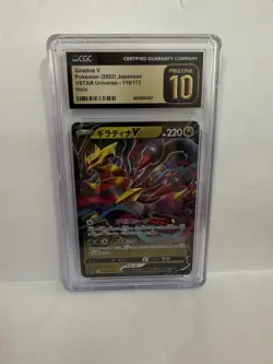 Pokemon TCG Giratina V 110/172 (2022) VSTAR Universe Japanese CGC 10 PRISTINE - Image 1