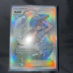 FULL ART Kahili ULTRA RARE 210/214 Pokemon Trainer Sun & Moon Lost Thunder - Image 1