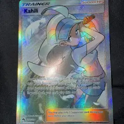 FULL ART Kahili ULTRA RARE 210/214 Pokemon Trainer Sun & Moon Lost Thunder - Image 2