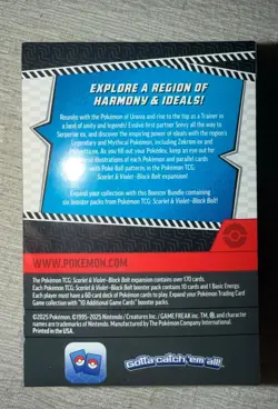 Pokemon Scarlet And Violet Black Bolt Booster Bundle Factory Sealed!! ￼ - Image 2