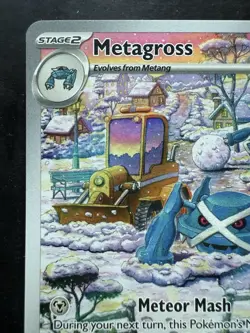Pokemon Metagross 178/162 SV: Temporal Forces Holo Illustration Rare (NM) - Image 2