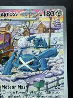 Pokemon Metagross 178/162 SV: Temporal Forces Holo Illustration Rare (NM) - Image 3