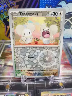 Tandemaus 159/198 Reverse Holo Common Pokemon TCG Scarlet & Violet Base Set - Image 1