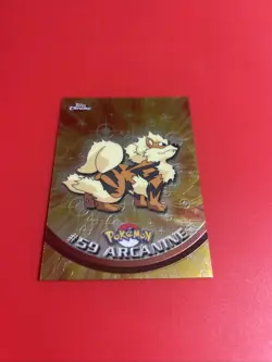Pokemon Arcanine #59 - Topps Chrome 2000 - Holo NM - Image 2