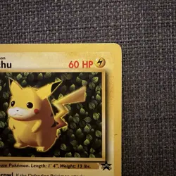 Pokemon TCG Pikachu 1/53 Black Star Wizards 1999 - Image 4