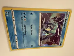 Pokemon Suicune 120 HP Holo Rare Swsh03 Darkness Ablaze 037/189 Aurora Loop - Image 2