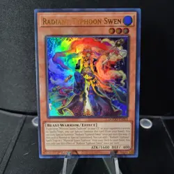 Radiant Typhoon Swen DOOD-EN014 Ultra Rare 1st Edition - Image 1