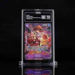 TAG 10 2025 ONE PIECE SHANKS OP13-CARRYING ON HIS WILL ALTERNATE ART #065 - Image 1