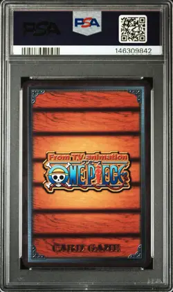 2003 One Piece Vintage CCG Nami #C19 Carddass Pirates bond PSA 8 - Image 2