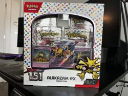 Pokemon Scarlet & Violet 151 Alakazam ex Box 3 Promo Cards 4 Booster Packs - Image 3