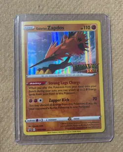 Galarian Zapdos - (Prerelease) SWSH124 SWSH: Sword & Shield Promo Cards Holo - Image 1