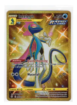 Pokemon Card - Inteleon Evolving Skies 227/203 Secret Rare - Image 1