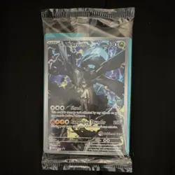 Pokemon N's Zekrom Card Pokemon Center Set 019 Dragon 130HP 70/250 Attack - Image 1