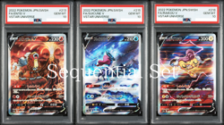 PSA 10 Entei V Suicune V Raikou V SAR SEQ Set s12a Japanese Pokemon Card 2022 - Image 1
