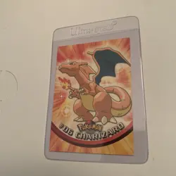 Charizard #6 NM Non Holo Vintage Topps 1999 Pokemon Card Type FIRE - Image 1
