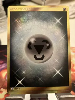 Pokemon Card Steel Metal Energy 163/149 Gold Secret Rare Sun & Moon - Image 1