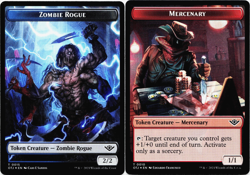 Mercenary / Vampire Rogue Token (FOIL) - [Outlaws of Thunder Junction] MTG 💀🔥 - Image 1