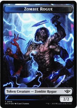 Mercenary / Vampire Rogue Token (FOIL) - [Outlaws of Thunder Junction] MTG 💀🔥 - Image 2