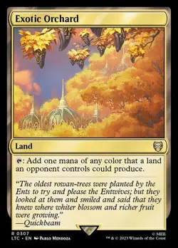 1x Exotic Orchard NM Eng MTG - LOTR Commander - Image 1